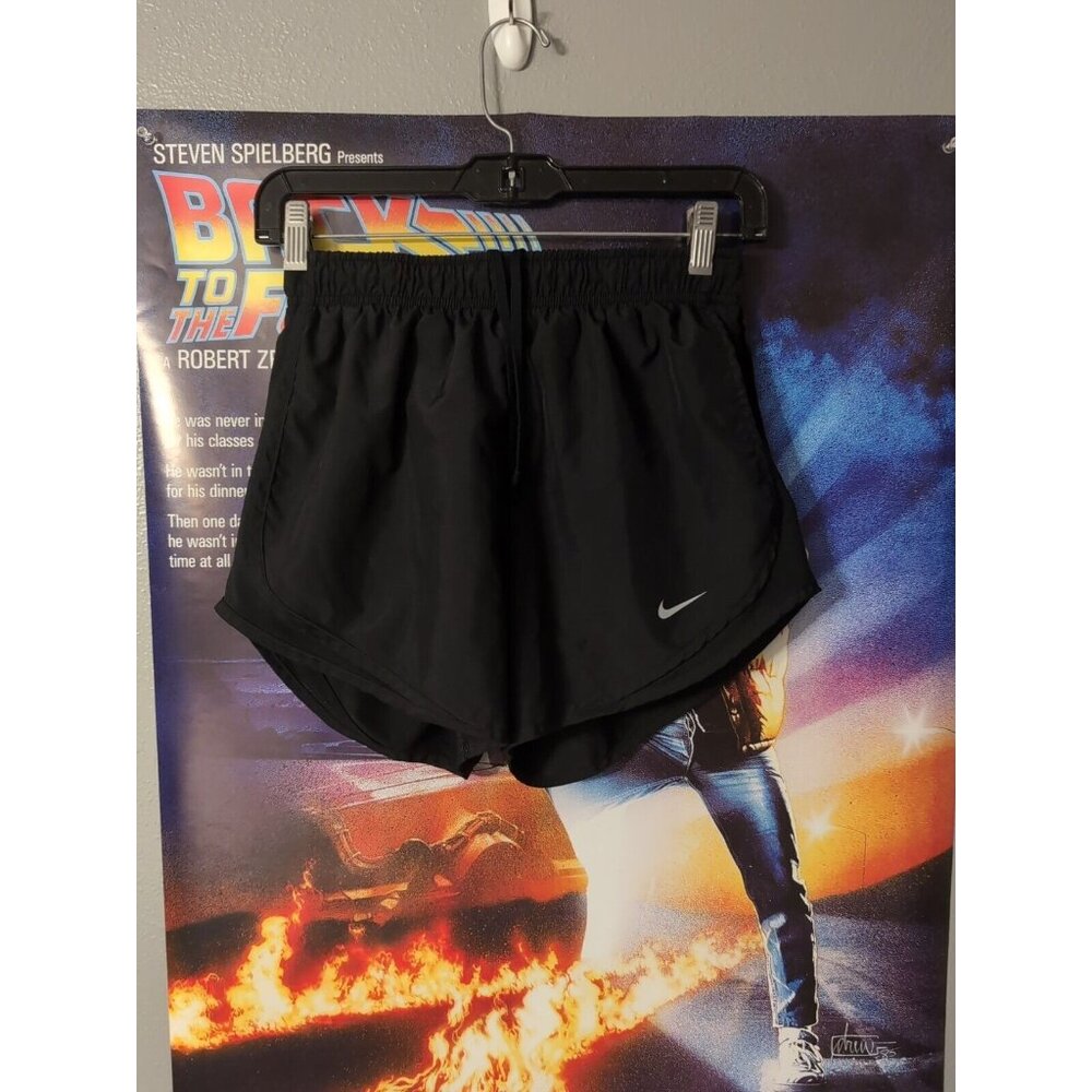 Nike TempoWomen's Black Brief-Lined Running Shorts Size S